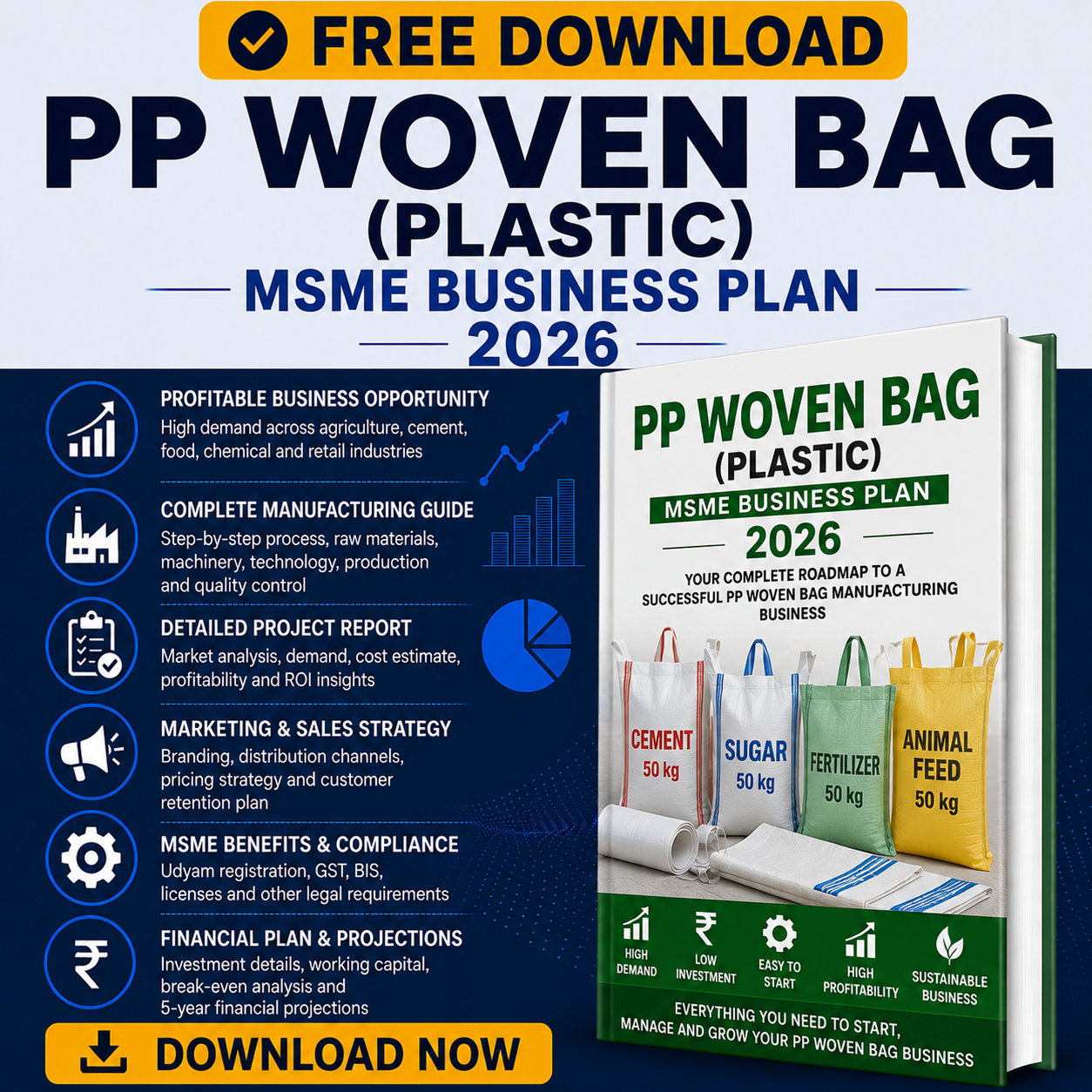 PP woven bag manufacturing business