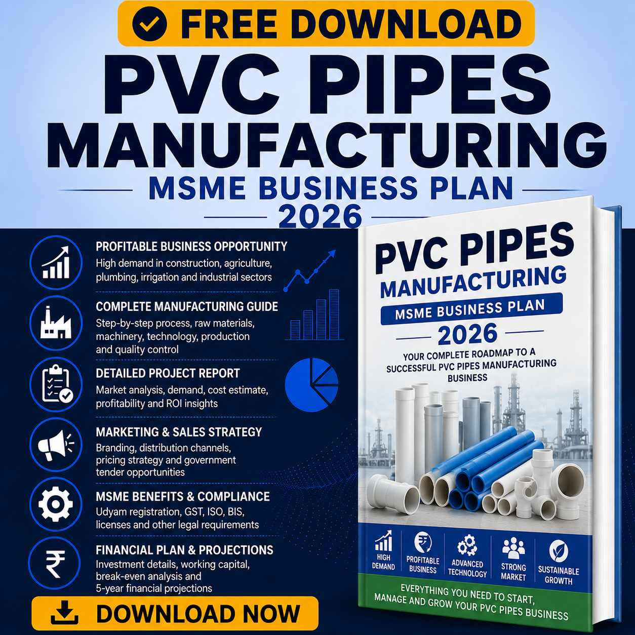 PVC pipe manufacturing business