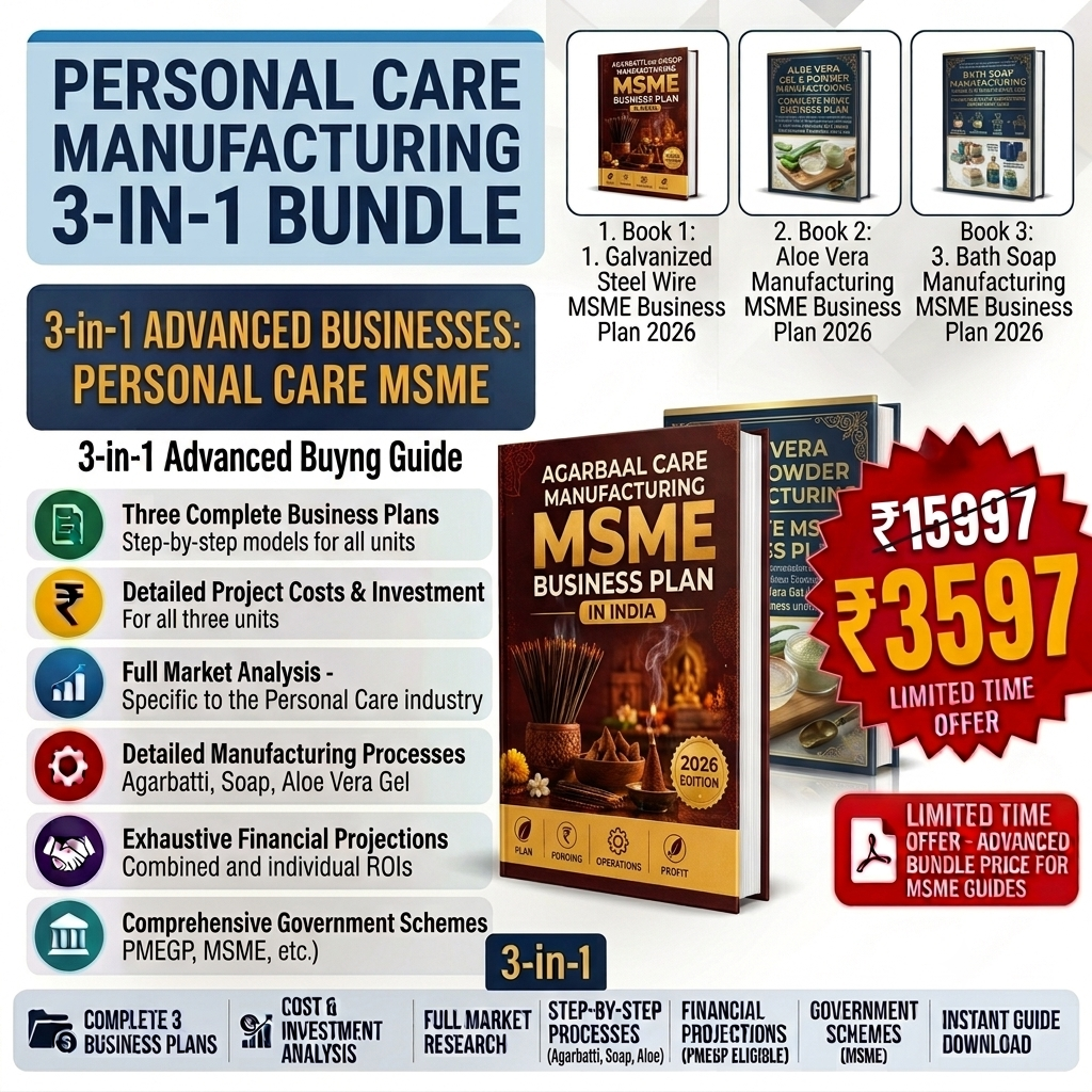 Personal Care Manufacturing 3-in-1 Bundle