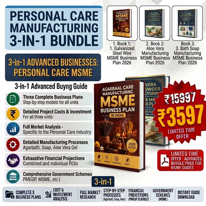 Personal Care Manufacturing 3-in-1 Bundle