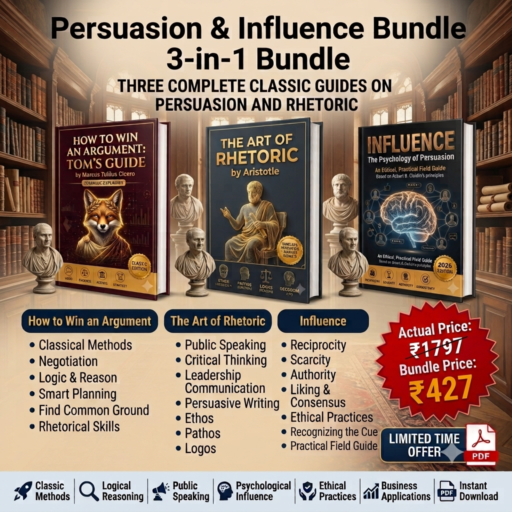 Persuasion & Influence Bundle 3-in-1 Bundle