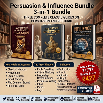 Persuasion & Influence Bundle 3-in-1 Bundle