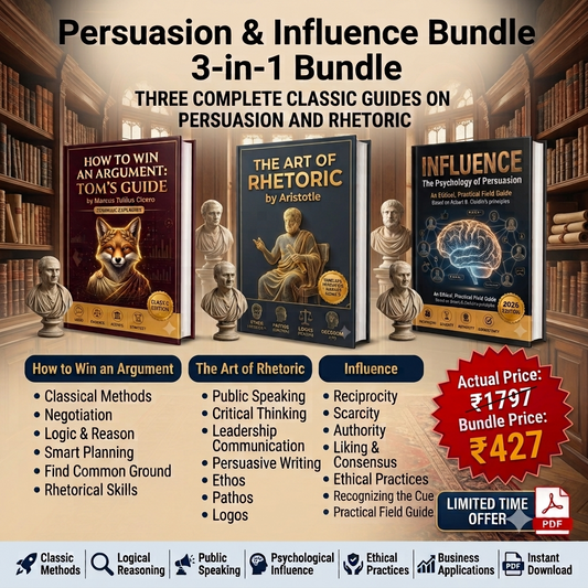 Persuasion & Influence Bundle 3-in-1 Bundle