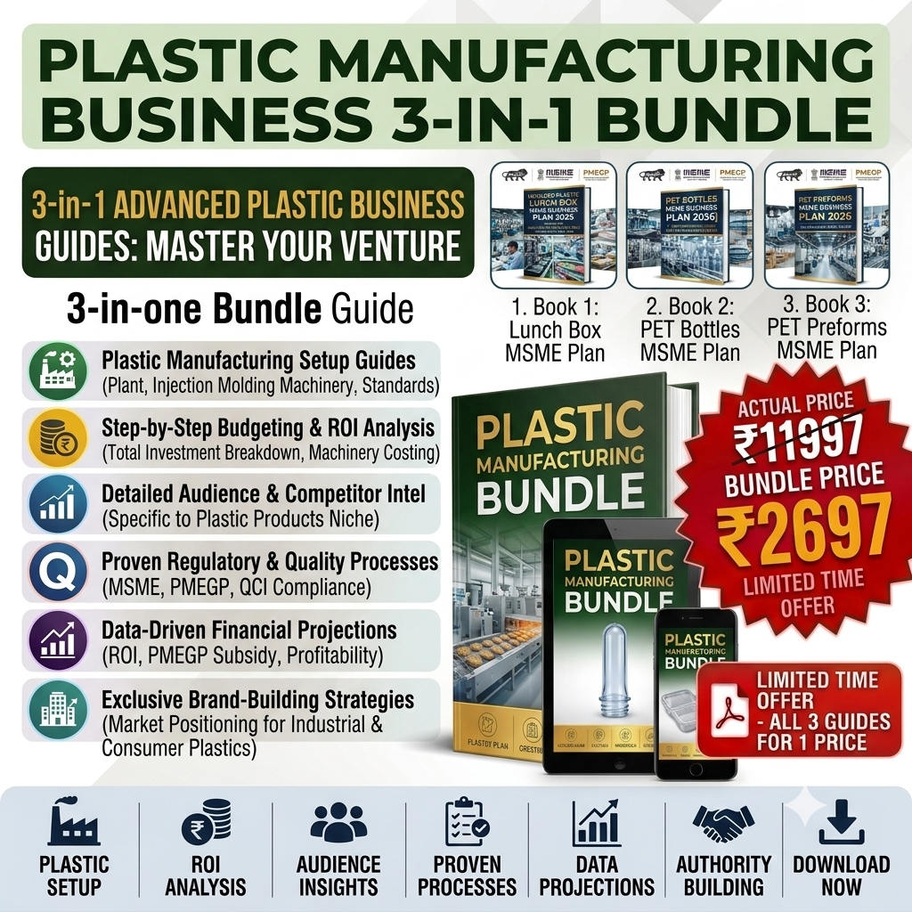 Plastic Manufacturing Business 3-in-1 Bundle