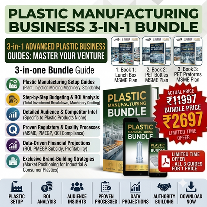 Plastic Manufacturing Business 3-in-1 Bundle