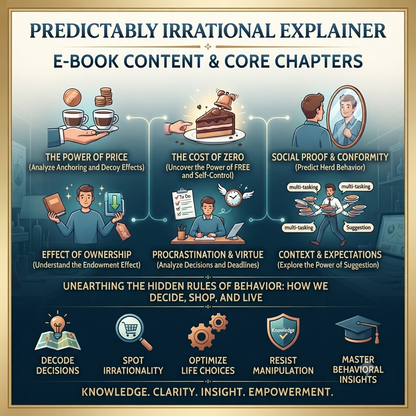 Predictably Irrational Explainer EBook Content Breakdown
