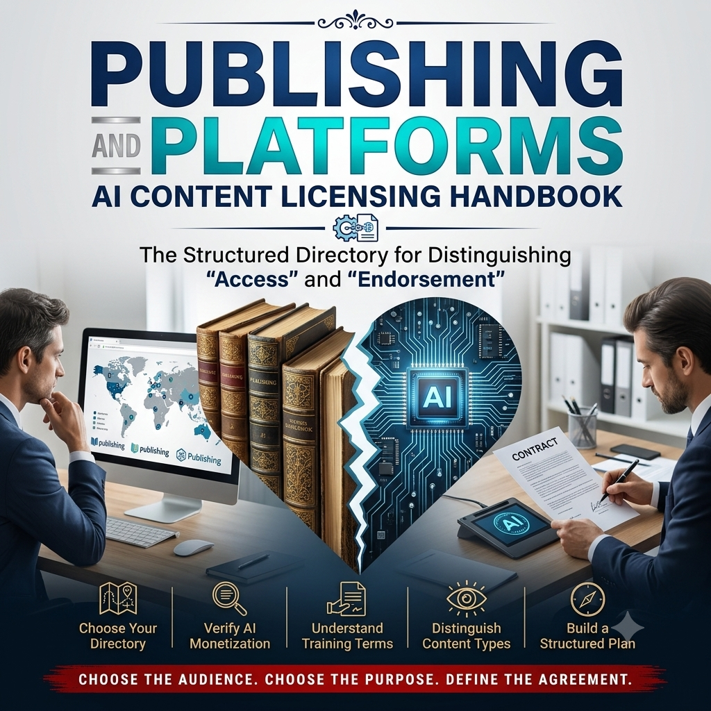 Publishing Platforms and AI Content Licensing Handbook Cover