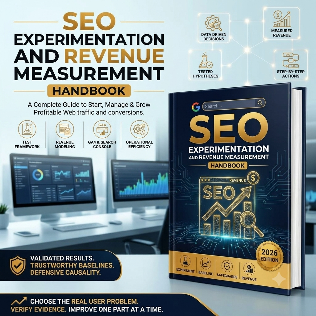 SEO Experimentation and Revenue Measurement Handbook