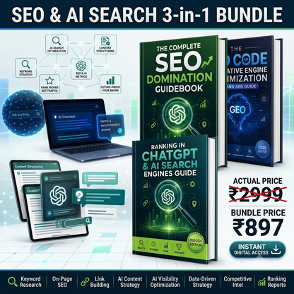 SEO & AI Search 3-in-1 Bundle