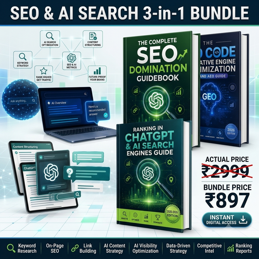 SEO & AI Search 3-in-1 Bundle
