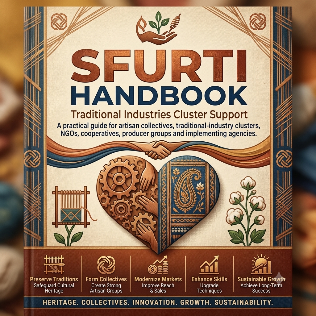 Scheme of Fund for Regeneration of Traditional Industries (SFURTI) HandBook Cover