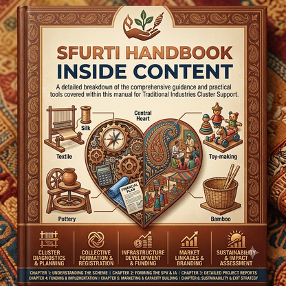 Scheme of Fund for Regeneration of Traditional Industries (SFURTI) HandBook Inside Content