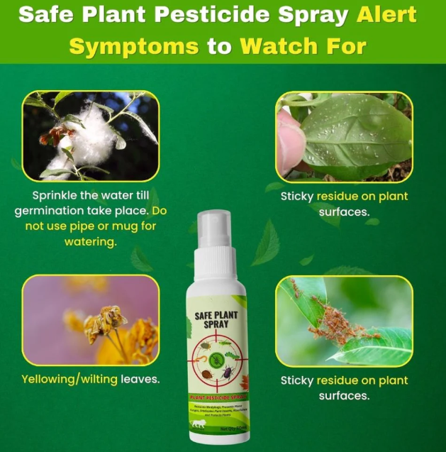 Lywire 🌿 Pro Gardening Combo | 3 Plant Boosters + 2 Safe Pest Sprays 🌱 High Quality Essentials Pack (5 Items) 🧪 NEW
