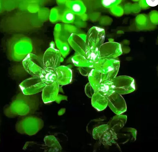 Lywire™ 🌿 Premium 14 Green Fibre Optic Pollens Light