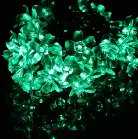 Lywire™ 🌿 Premium 14 Green Fibre Optic Pollens Light