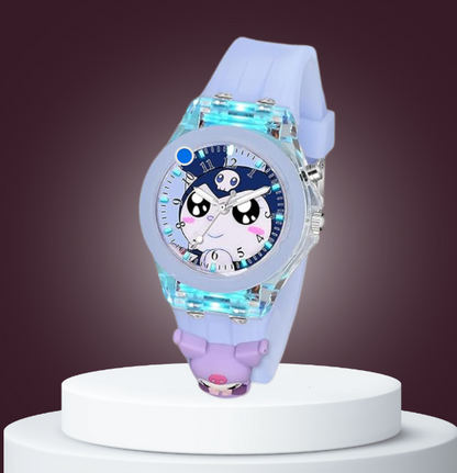 Stylish Cartoon Watches for Kids – Stylish, Premium & LED-Enhanced Fun 🎭🎇