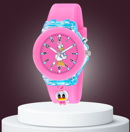 Stylish Cartoon Watches for Kids – Stylish, Premium & LED-Enhanced Fun 🎭🎇