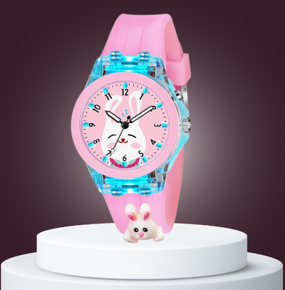 Stylish Cartoon Watches for Kids – Stylish, Premium & LED-Enhanced Fun 🎭🎇