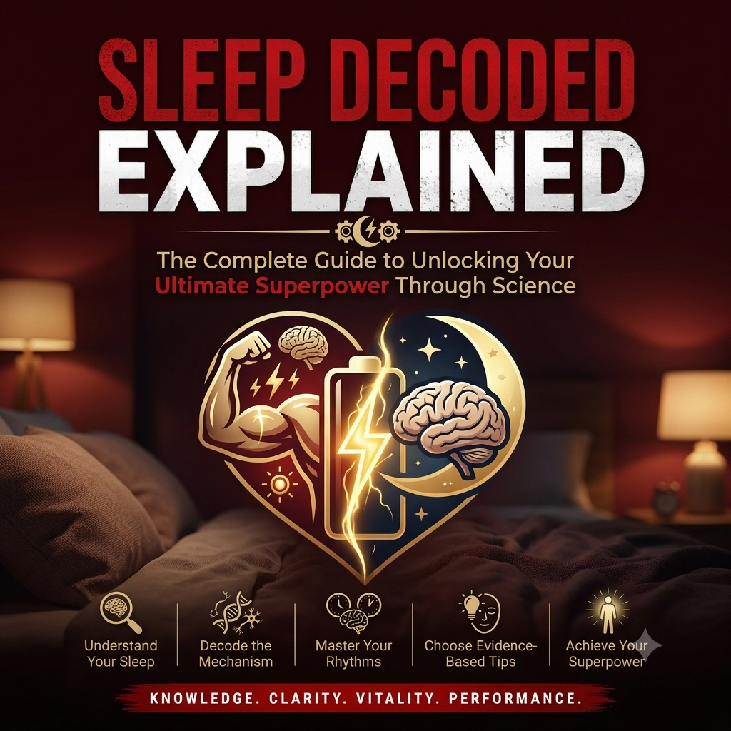 Sleep Decoded for Superpower Explained Cover