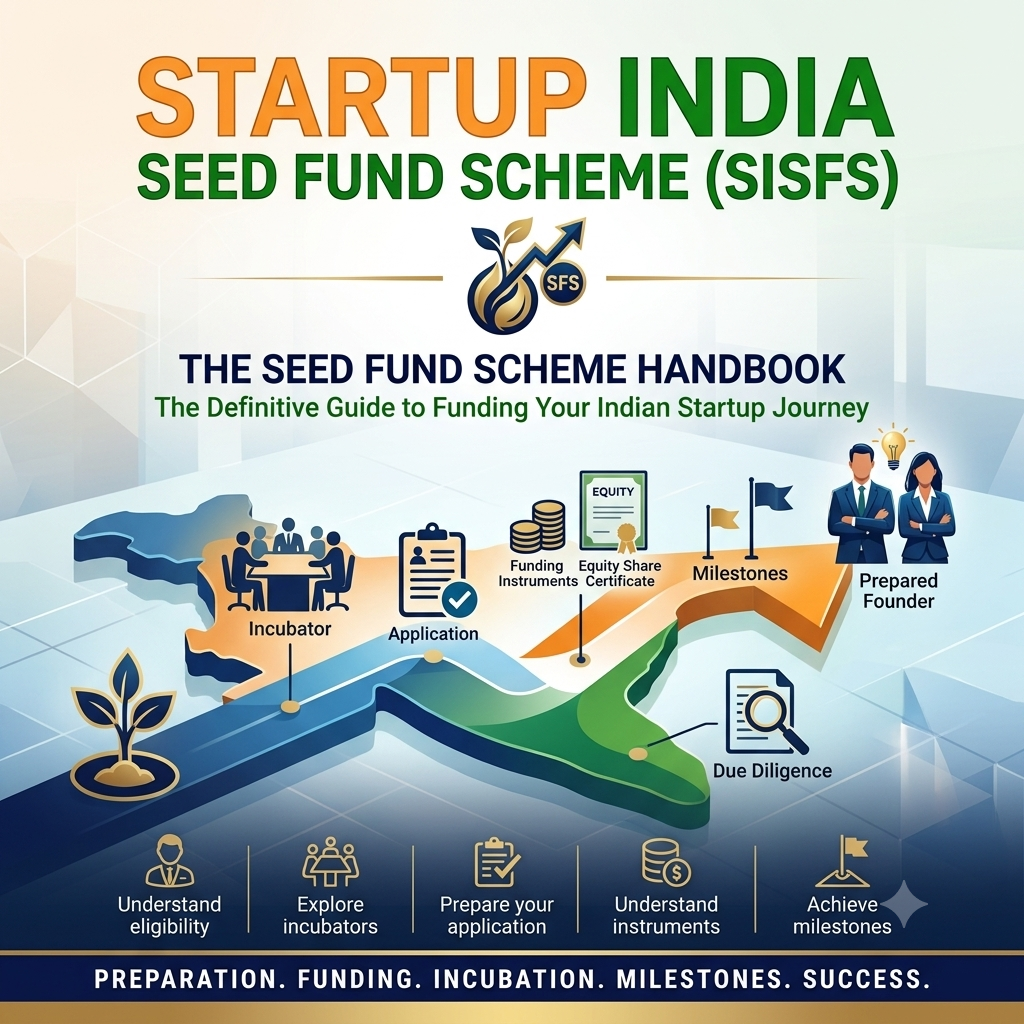 Startup India Seed Fund Scheme SISFS Handbook Cover
