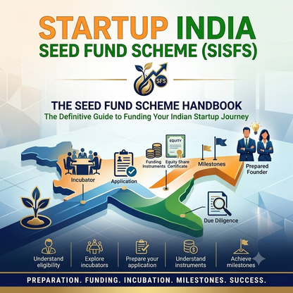 Startup India Seed Fund Scheme SISFS Handbook Cover