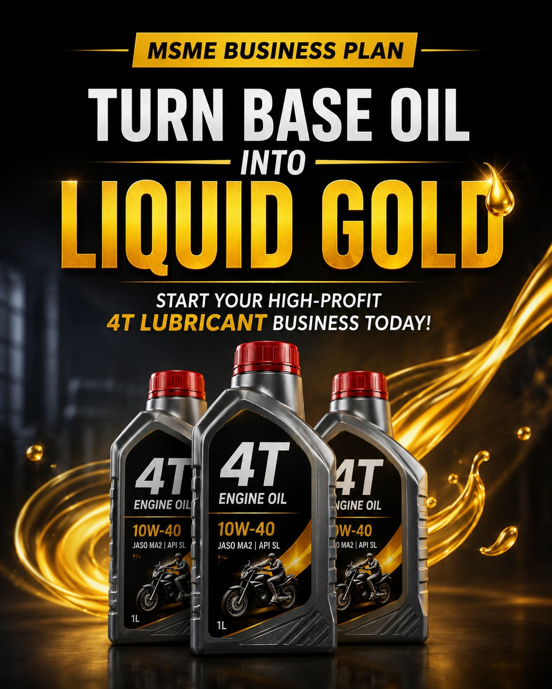 Step-by-Step 4T Oil Blending Plant Setup Manual for MSMEs