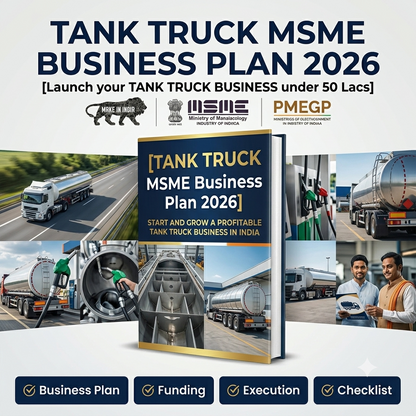 TANK TRUCK MSME BUSINESS PLAN 2026