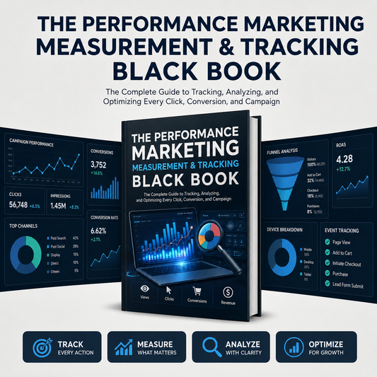 THE PERFORMANCE MARKETING MEASUREMENT & TRACKING BLACK BOOK