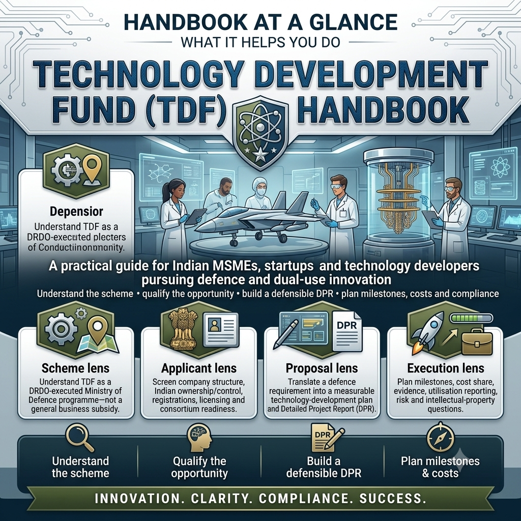 Technology Development Fund TDF Handbook Cover