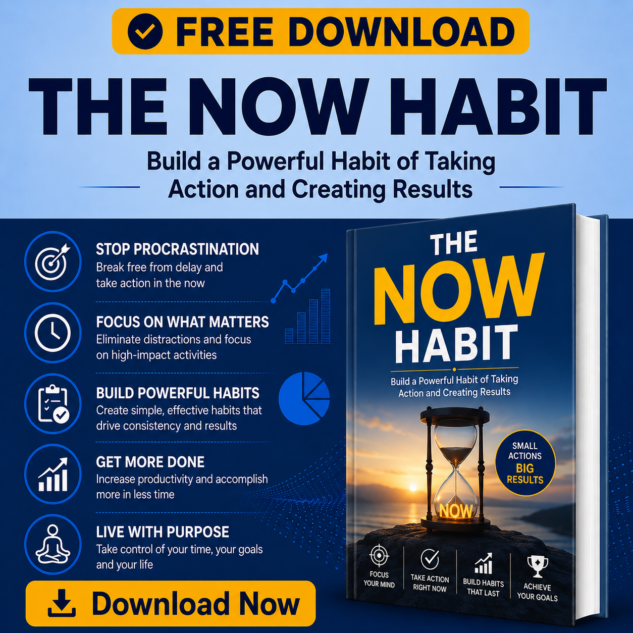 The Now Habit book summary guide