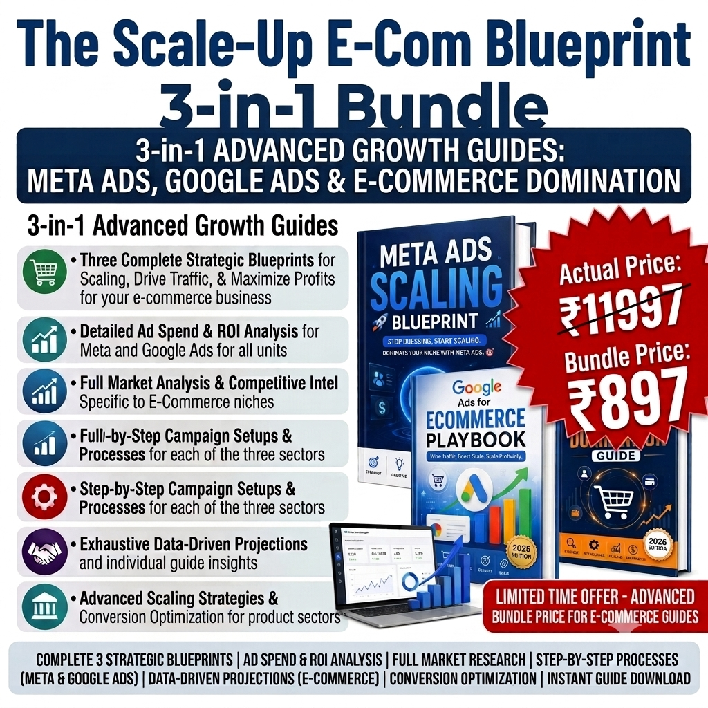 The Scale-Up E-Com Blueprint 3-in-1 Bundle