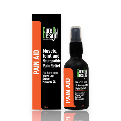 Lywire Pain Aid (1%) Polyherbal Massage Oil – Instant Relief for Sore Muscles, Nerves & Joints
