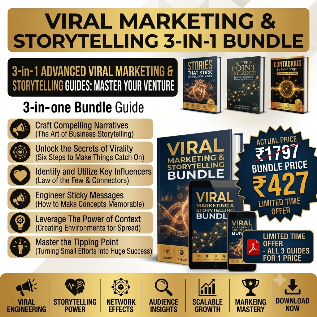 Viral Marketing & Storytelling 3-in-1 Bundle