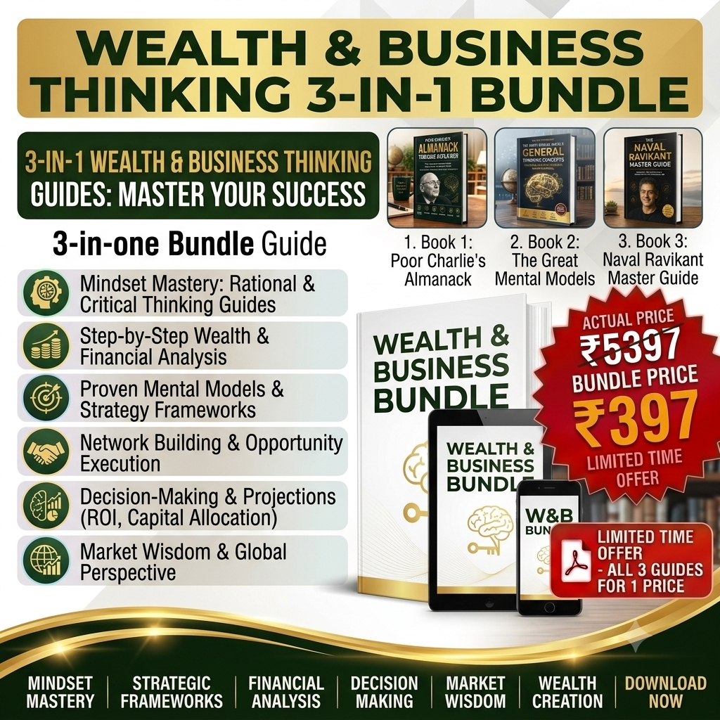 Wealth & Business Thinking 3-in-1 Bundle