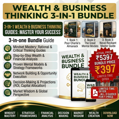 Wealth & Business Thinking 3-in-1 Bundle