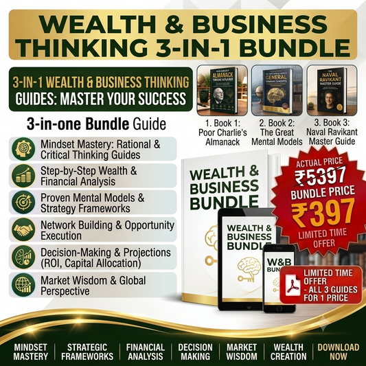 Wealth & Business Thinking 3-in-1 Bundle