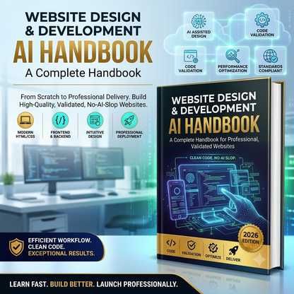 Website Design and Development Through AI Handbook