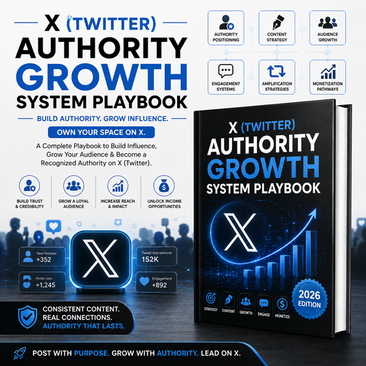 X (TWITTER) Authority Growth System Playbook