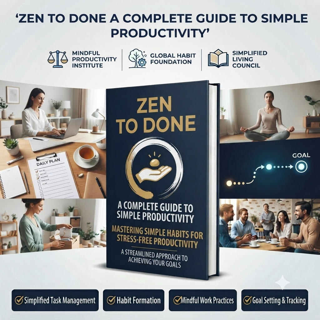 Zen to Done A Complete Guide to Simple Productivity