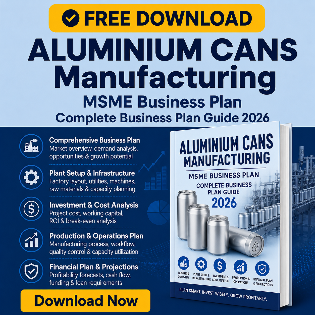aluminium can manufacturing plant setup