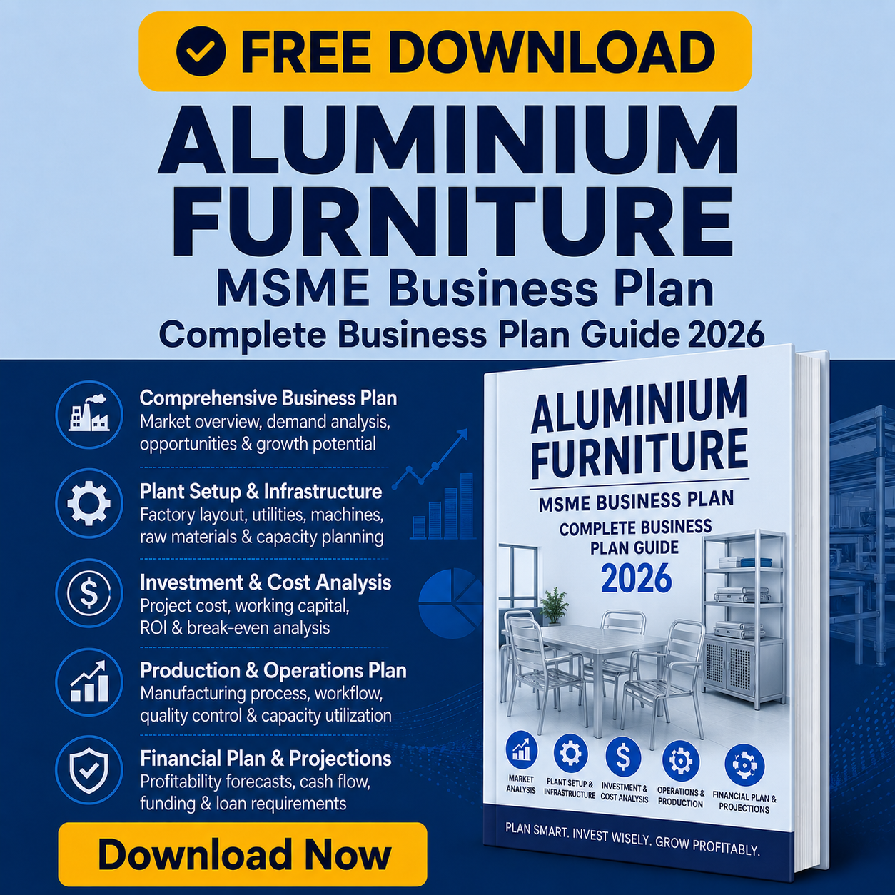 aluminium furniture manufacturing business plan