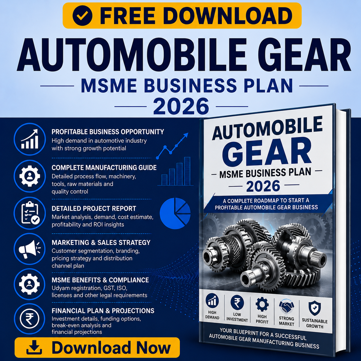 automobile gear manufacturing business plan 2026