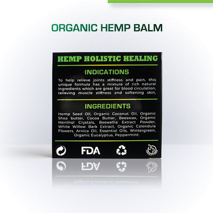 Lywire Organic Healing Hemp Balm – Infused with 2000mg CBD