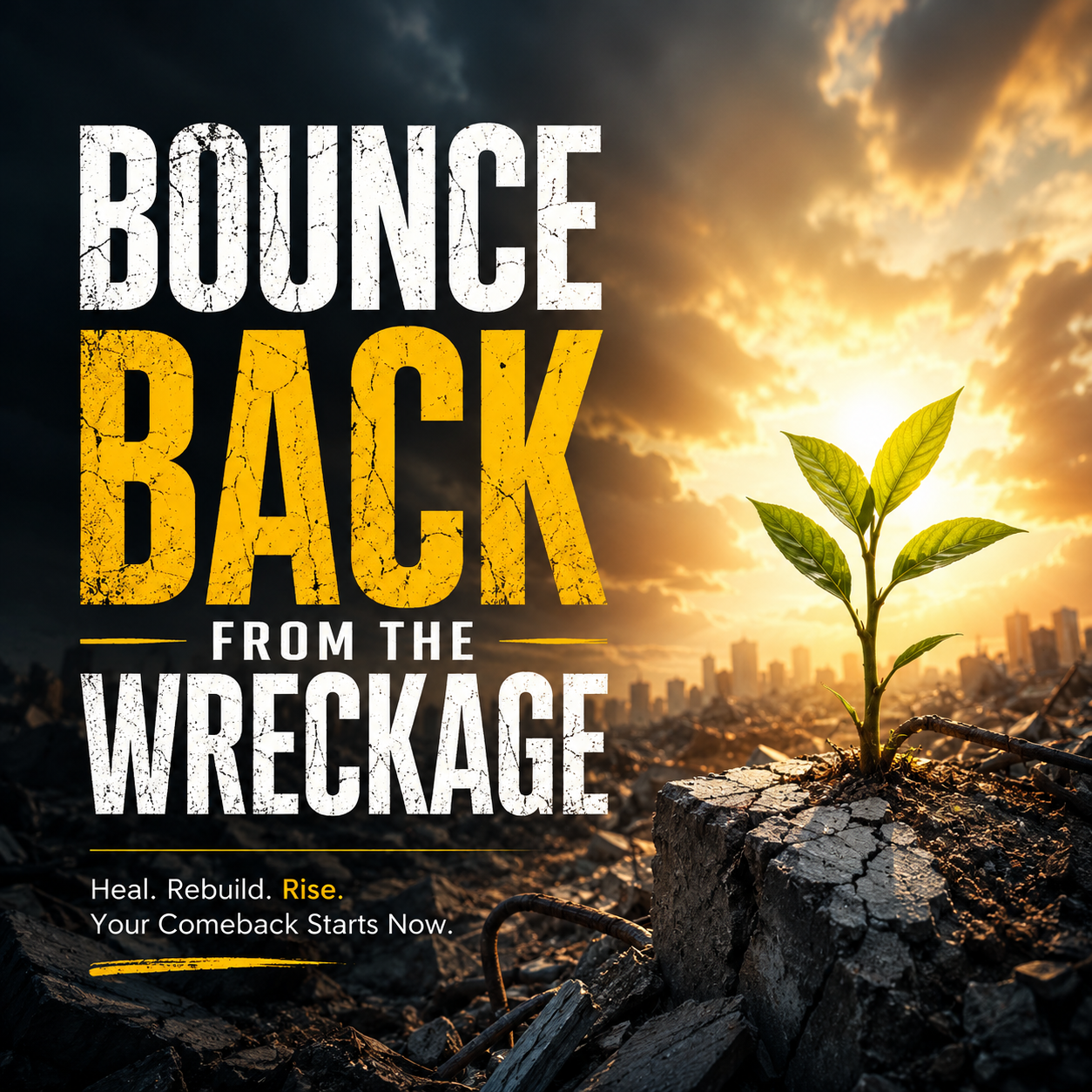 Bounce Back From the Wreckage Tomaque