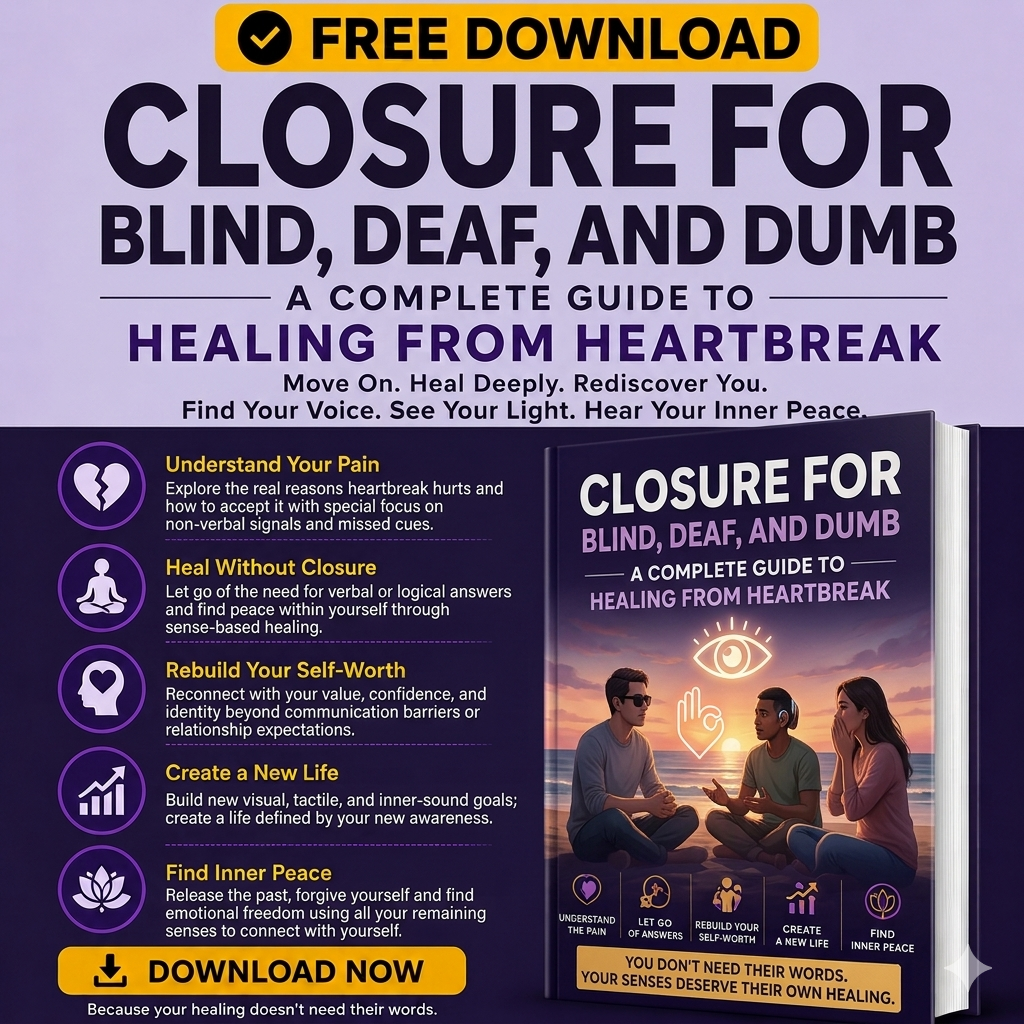 closure for blind deaf and dumb book summary