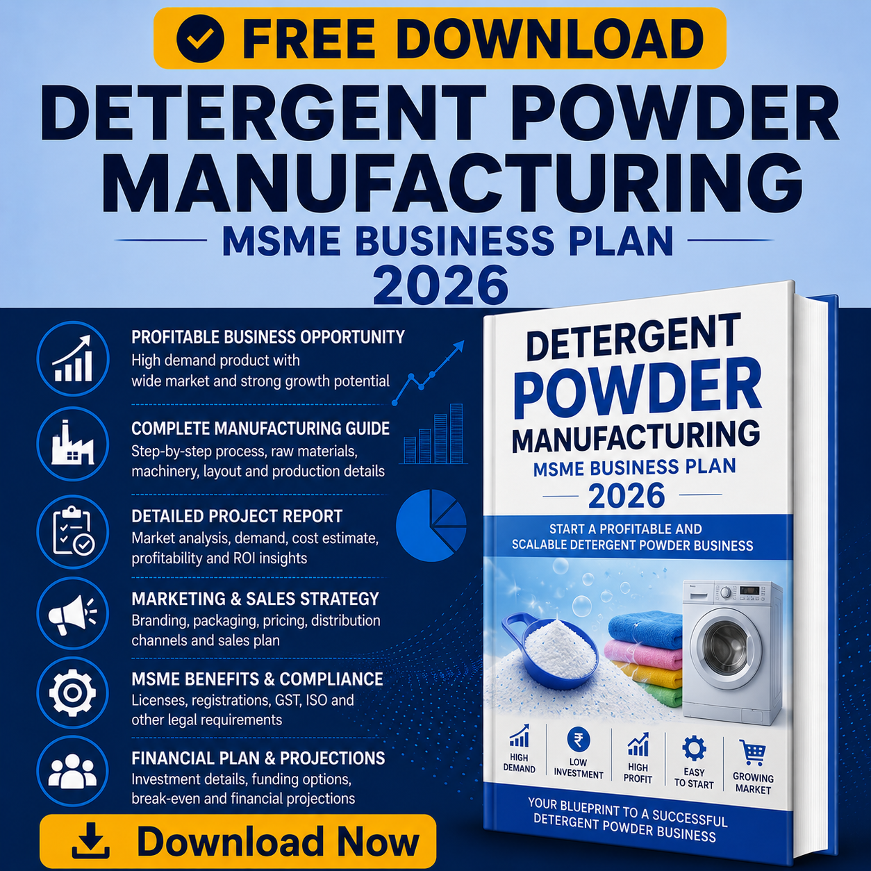 detergent powder manufacturing business plan 2026