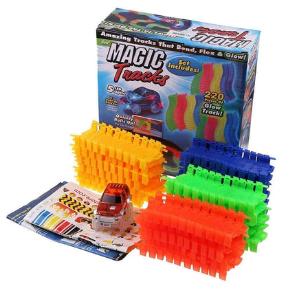 Magic Race Car with Bend Flex and Tracks