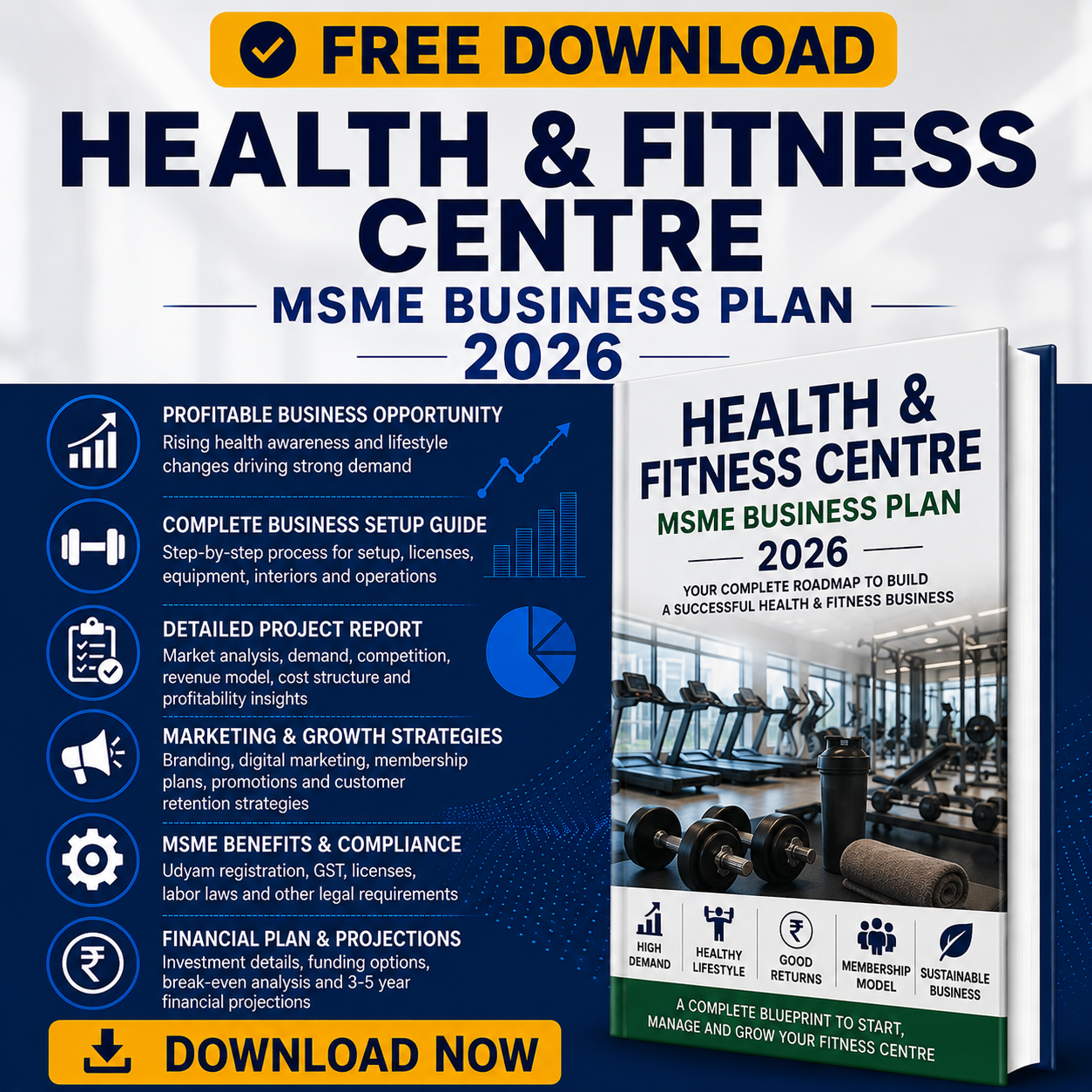 health and fitness centre business plan 2026