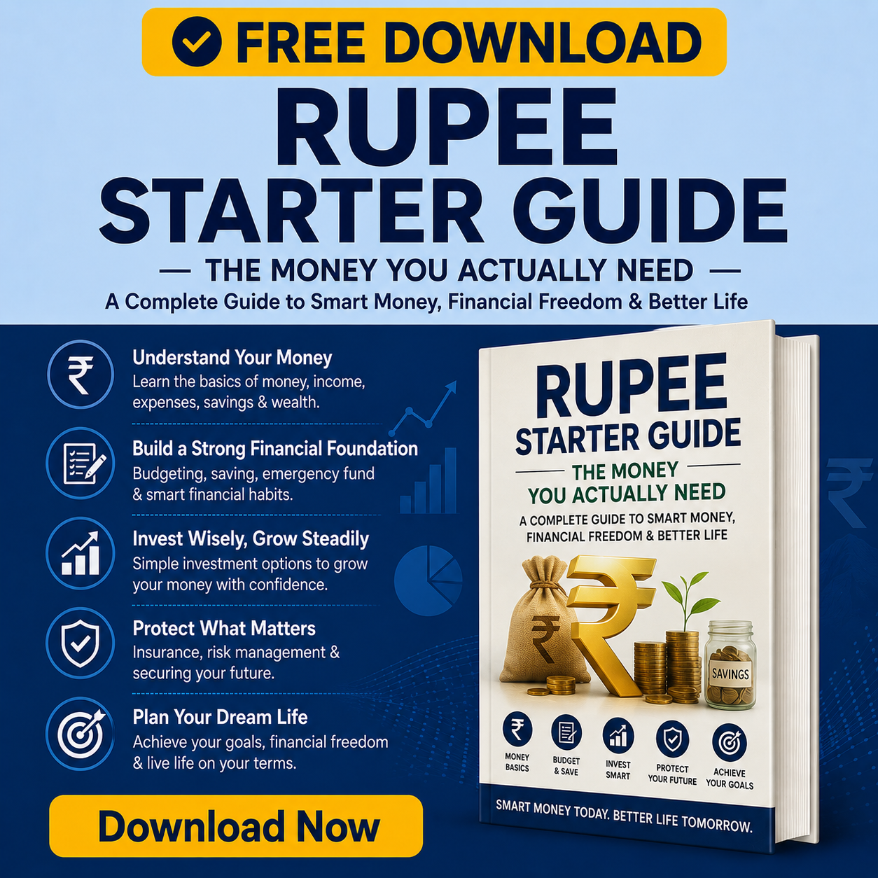 how to budget and save money in india
