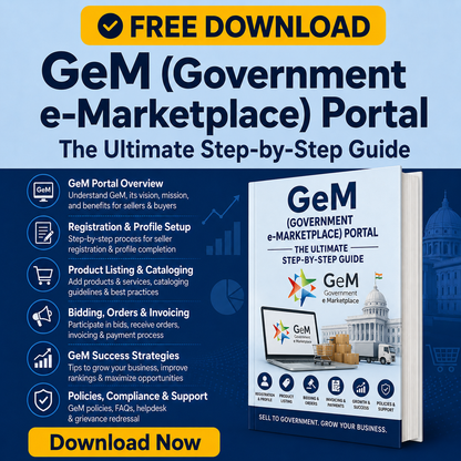 how to sell to government departments msme gem guide